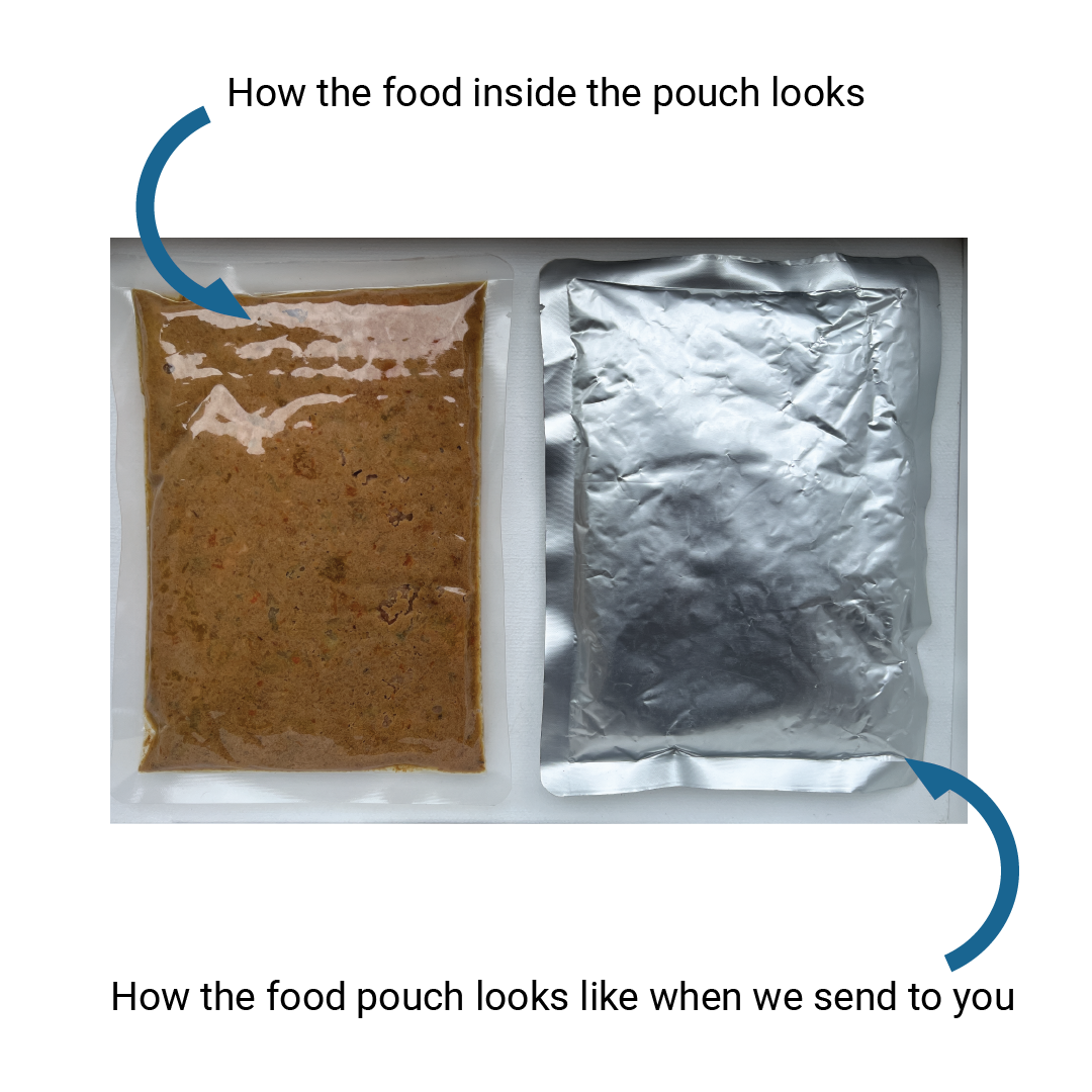 Two 200gm Fresh Dog Food Trial Packs (400 gm)