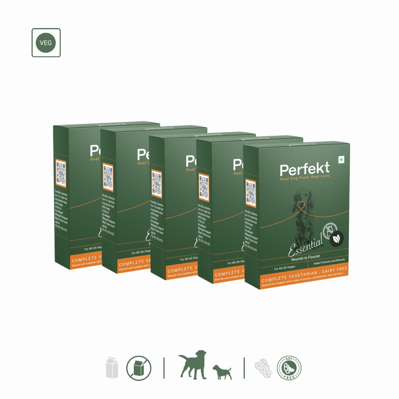 Essential All Ages Complete Vegetarian (Dairy Free) - 200 gm x 14 pcs