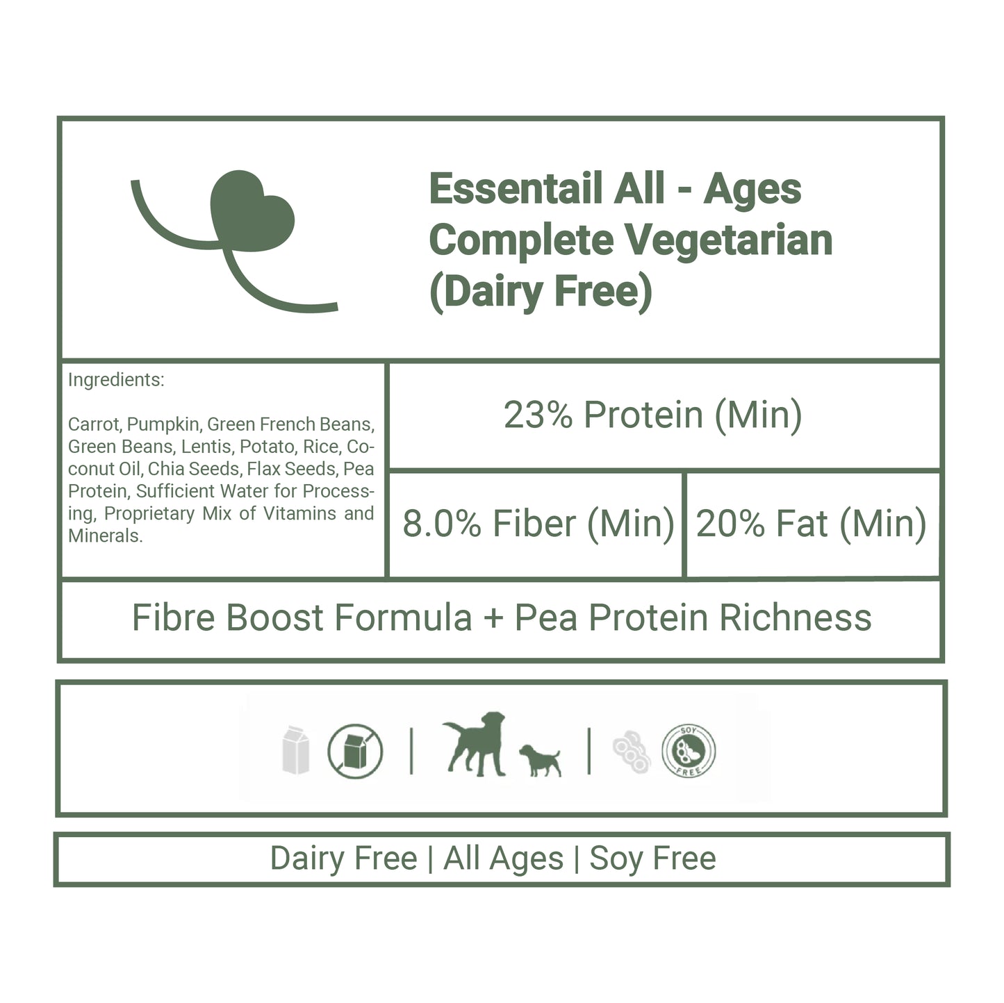 Essential All Ages Complete Vegetarian (Dairy Free)